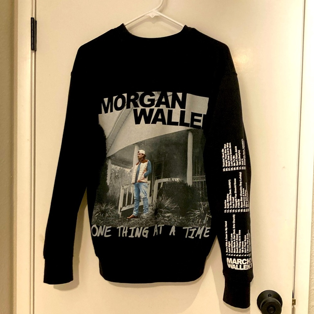 Morgan Wallen One Thing at a Time Album Cover Crewneck